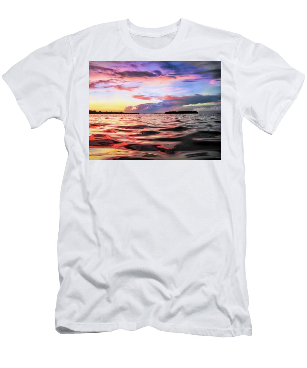 9/7/13 T-Shirt featuring the photograph Liquid Red by Louise Lindsay