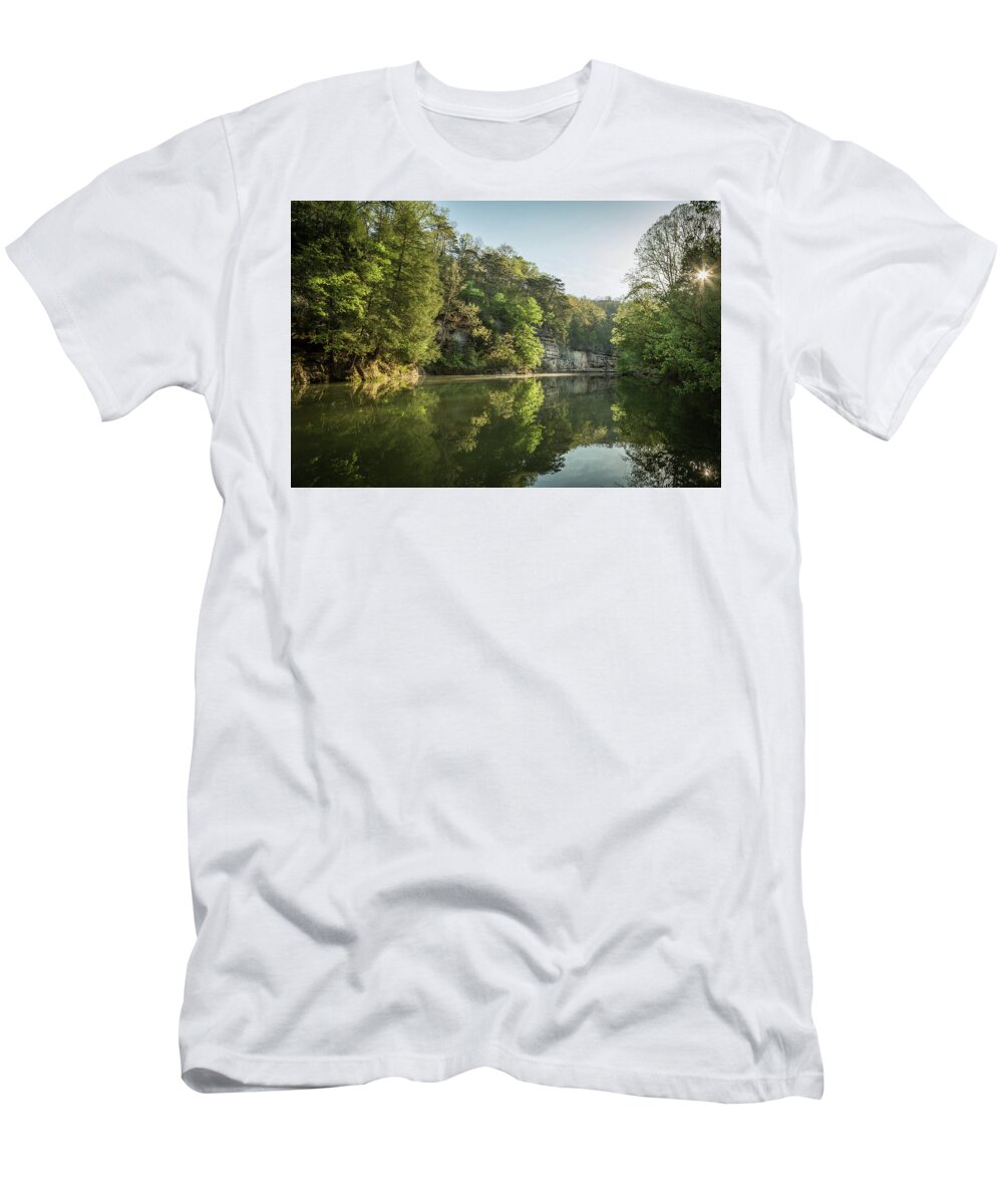 Kentucky T-Shirt featuring the photograph Little Sandy Sunrise by Randall Evans