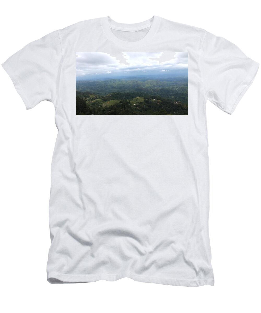 Nature T-Shirt featuring the photograph Lookouts by Mohan