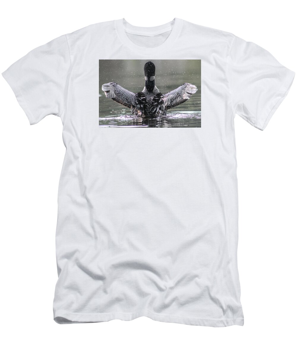 Loon T-Shirt featuring the photograph Loon by Karl Anderson