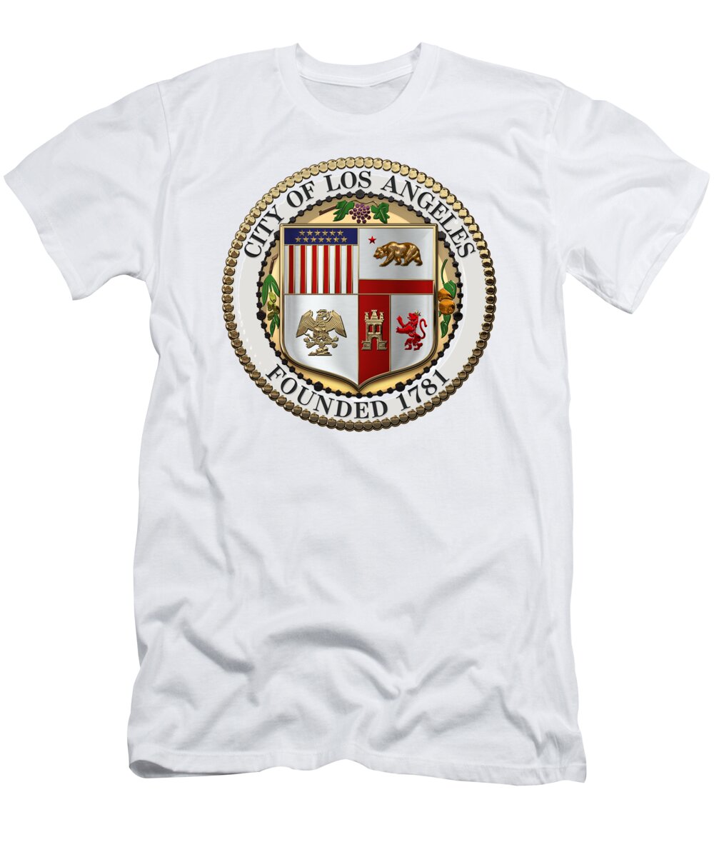 Los Angeles The City of Angels Women's T-Shirt - California T-Shirts