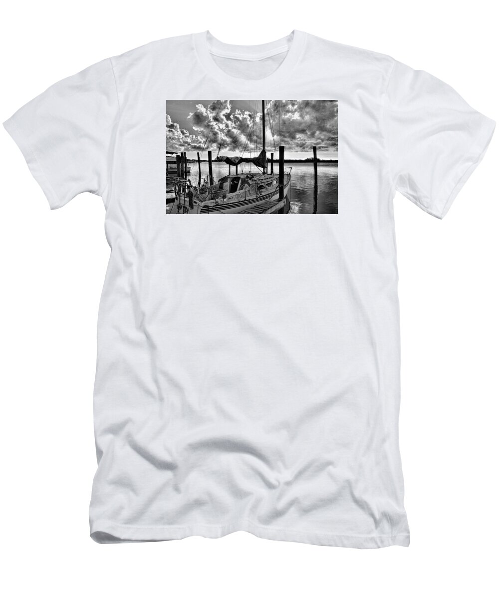 Florida T-Shirt featuring the photograph Manasota Key by Alison Belsan Horton
