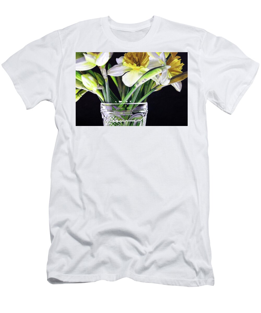 Daffodil T-Shirt featuring the painting March Equinox by Denny Bond