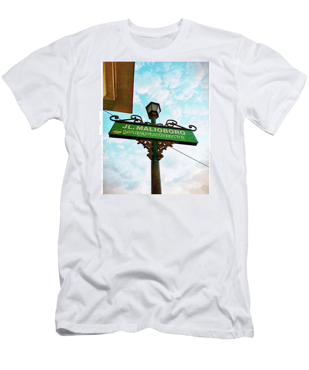 Jogjacity T-Shirt featuring the photograph #memories.. Go Back To This Street by Loly Lucious