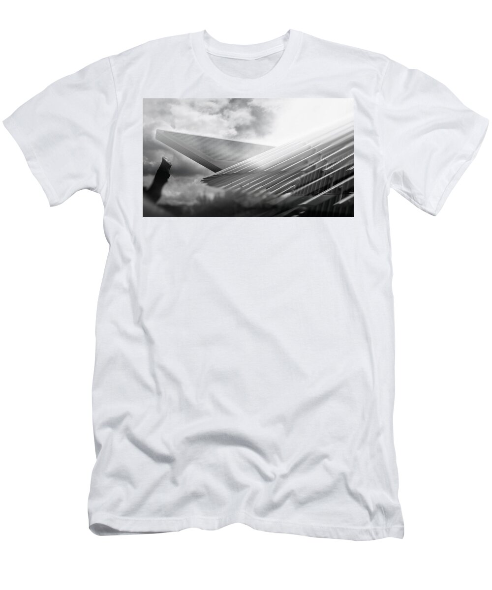 Architecture T-Shirt featuring the photograph Memories of a future past by Pedro Fernandez