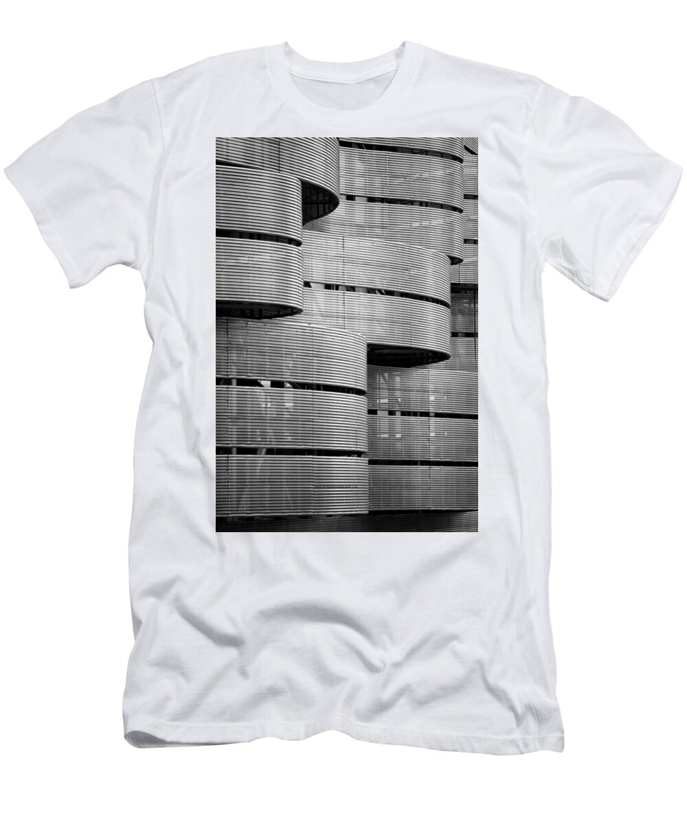 Metal T-Shirt featuring the photograph Metal Waves by Stephen Holst