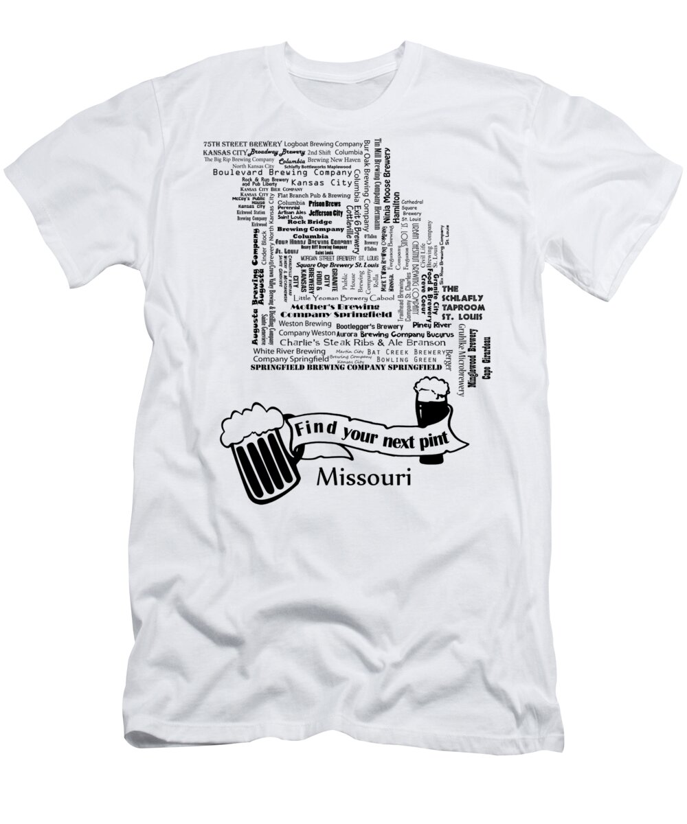 Micro Brew Missouri T-Shirt Ryan Burton - Pixels Merch