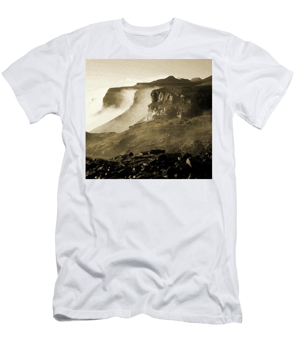 Africa T-Shirt featuring the photograph Mist in Lesotho by Susie Rieple