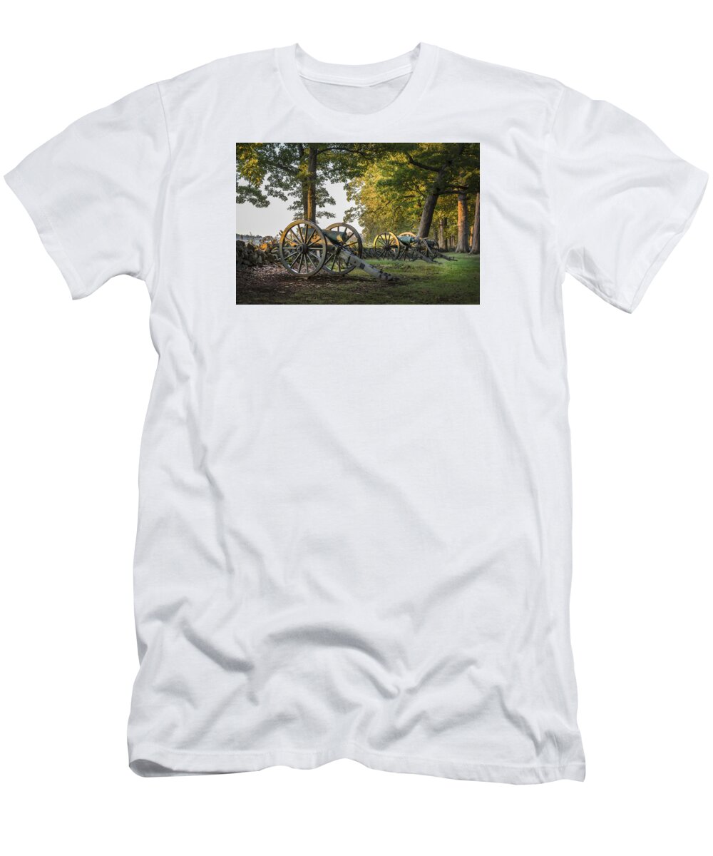 Landscape T-Shirt featuring the photograph Morning Sentinel by Andy Smetzer