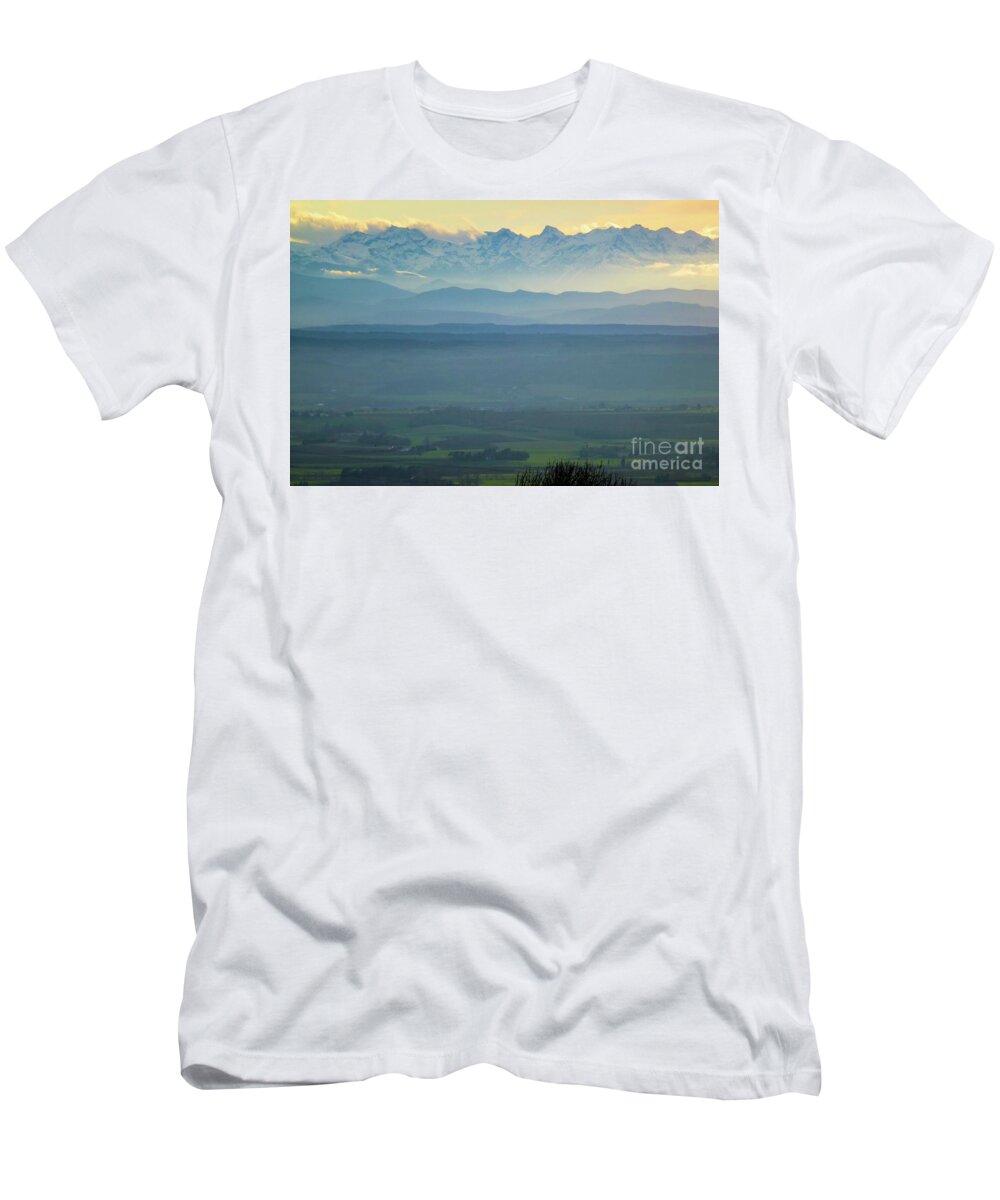 Adornment T-Shirt featuring the photograph Mountain Scenery 18 by Jean Bernard Roussilhe