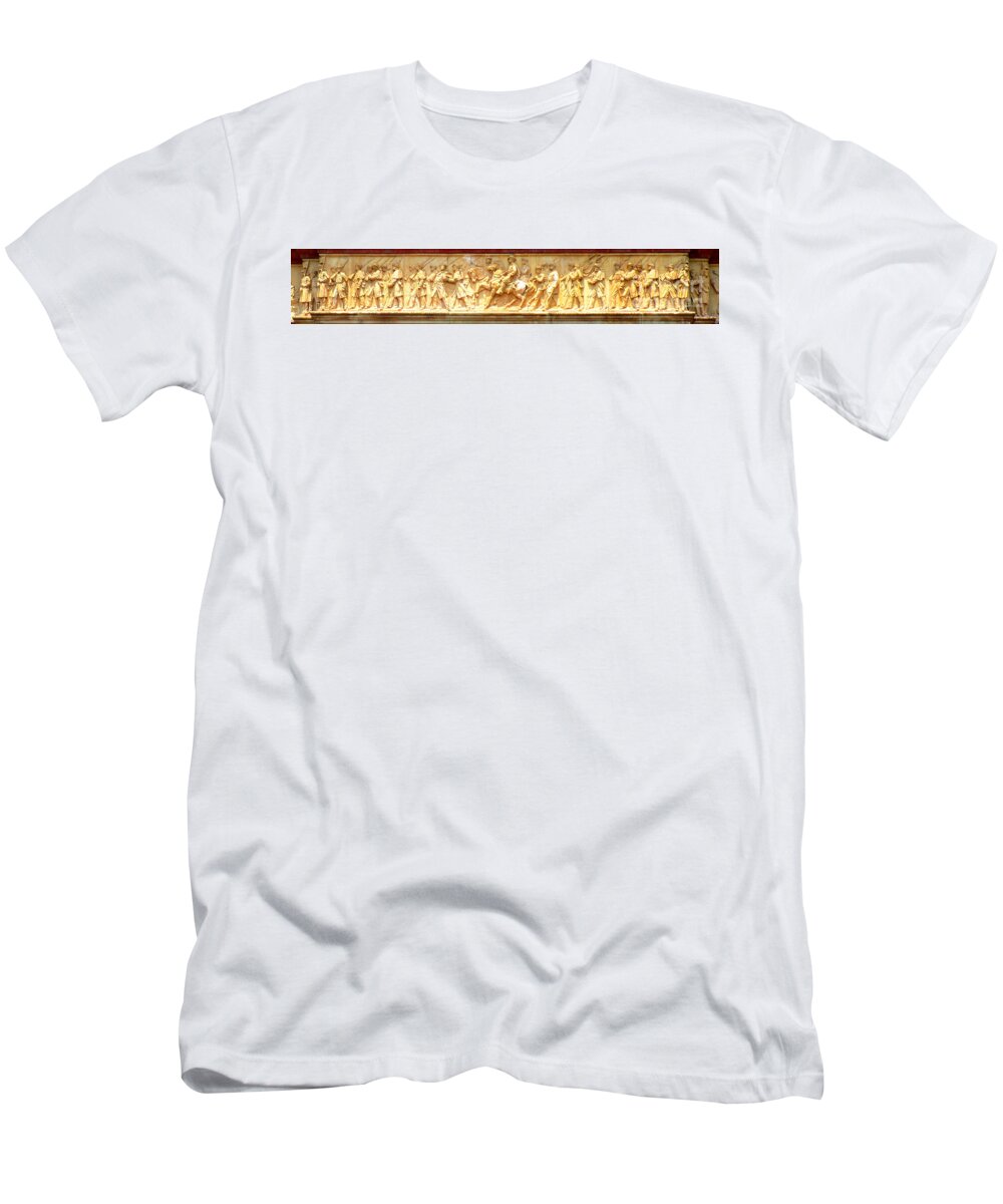 Washington T-Shirt featuring the photograph National Building Museum 2 by Randall Weidner