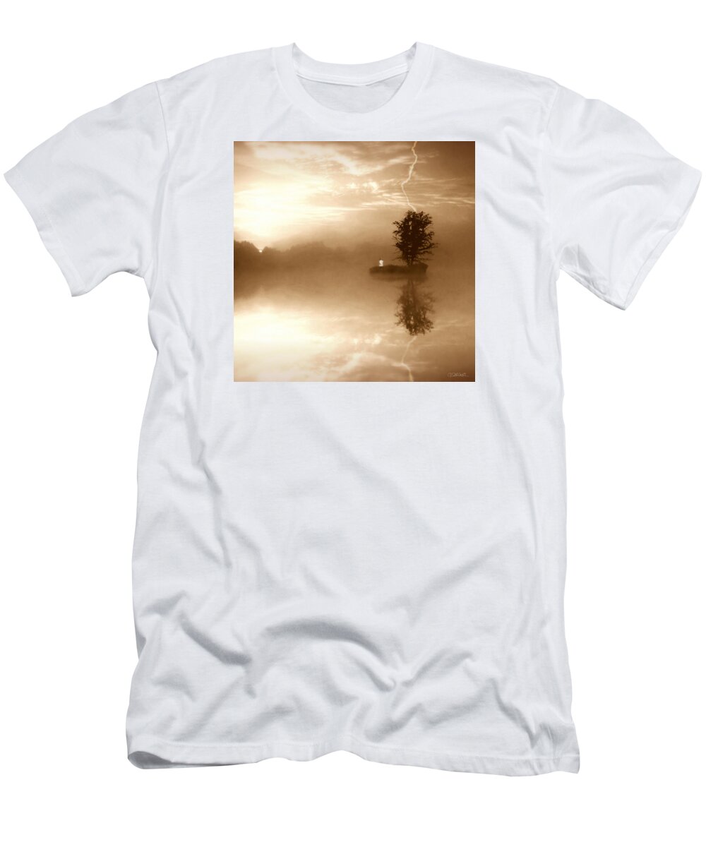 Ghost T-Shirt featuring the photograph Never Forget Me by Gianni Sarcone