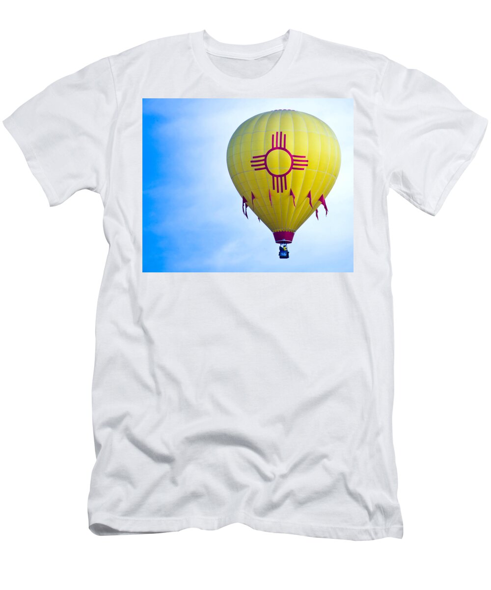 Hot T-Shirt featuring the digital art New Mexico Shines by Gary Baird