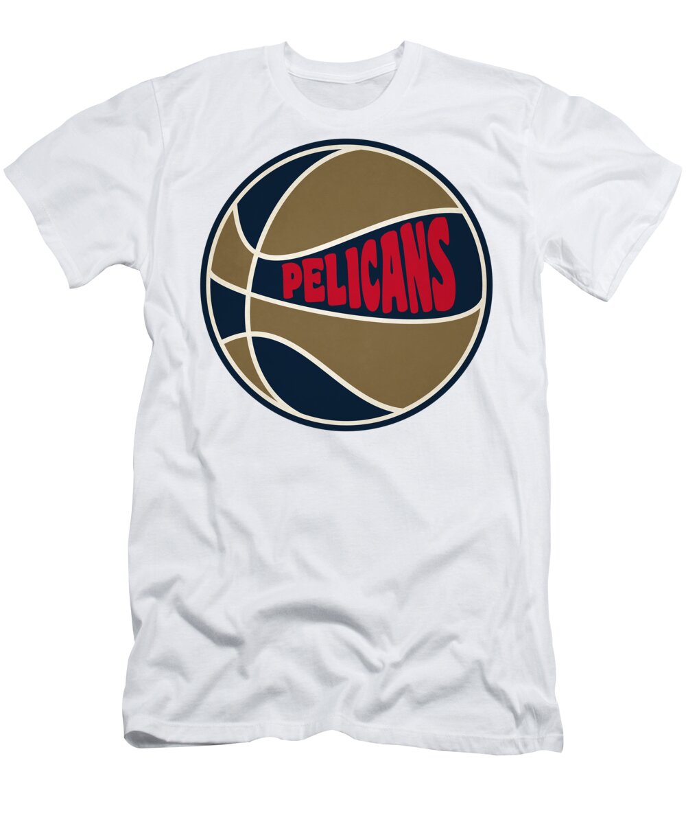 New Orleans Pelicans Retro Shirt T-Shirt by Joe Hamilton