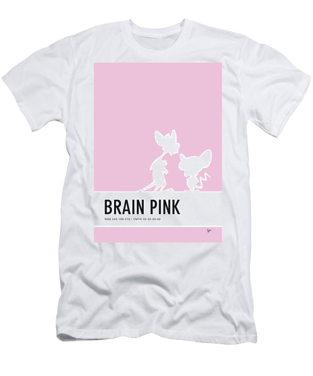 Download No01 My Minimal Color Code Poster Pinky And The Brain T Shirt For Sale By Chungkong Art