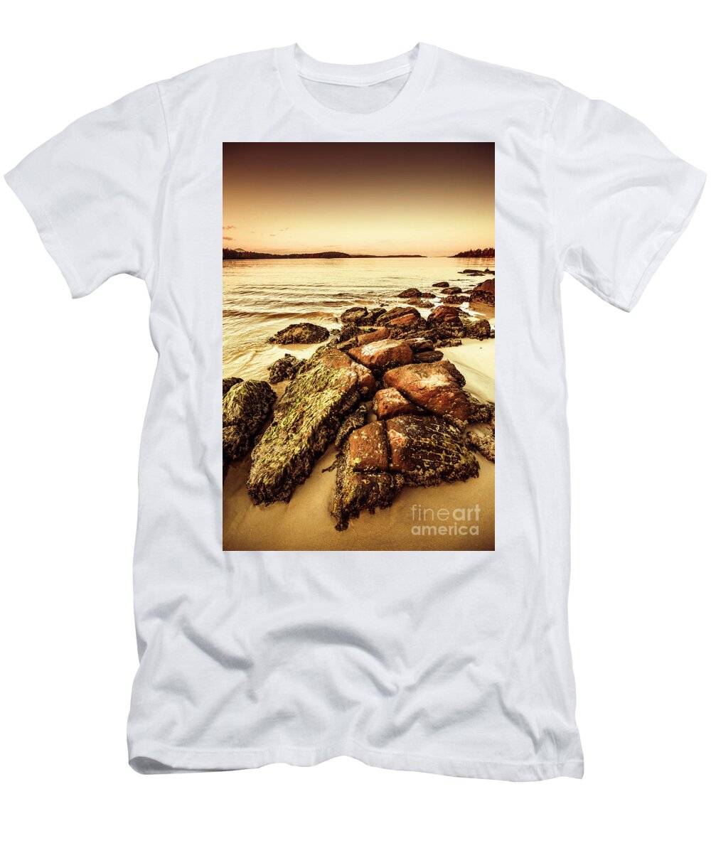 Ocean T-Shirt featuring the photograph Oceanic harmony by Jorgo Photography