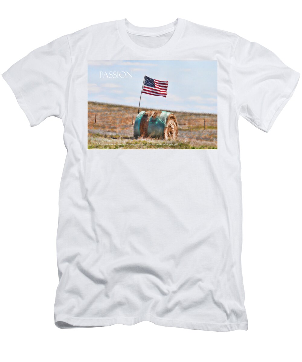  T-Shirt featuring the photograph Office 135 by Sylvia Thornton