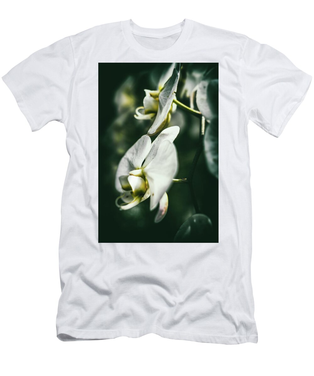 Orchid T-Shirt featuring the photograph Orchid Art by Scott Wyatt