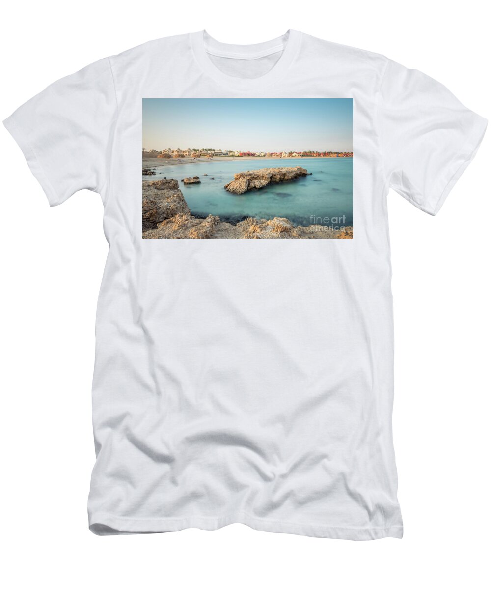 Africa T-Shirt featuring the photograph Oriental coast by Hannes Cmarits
