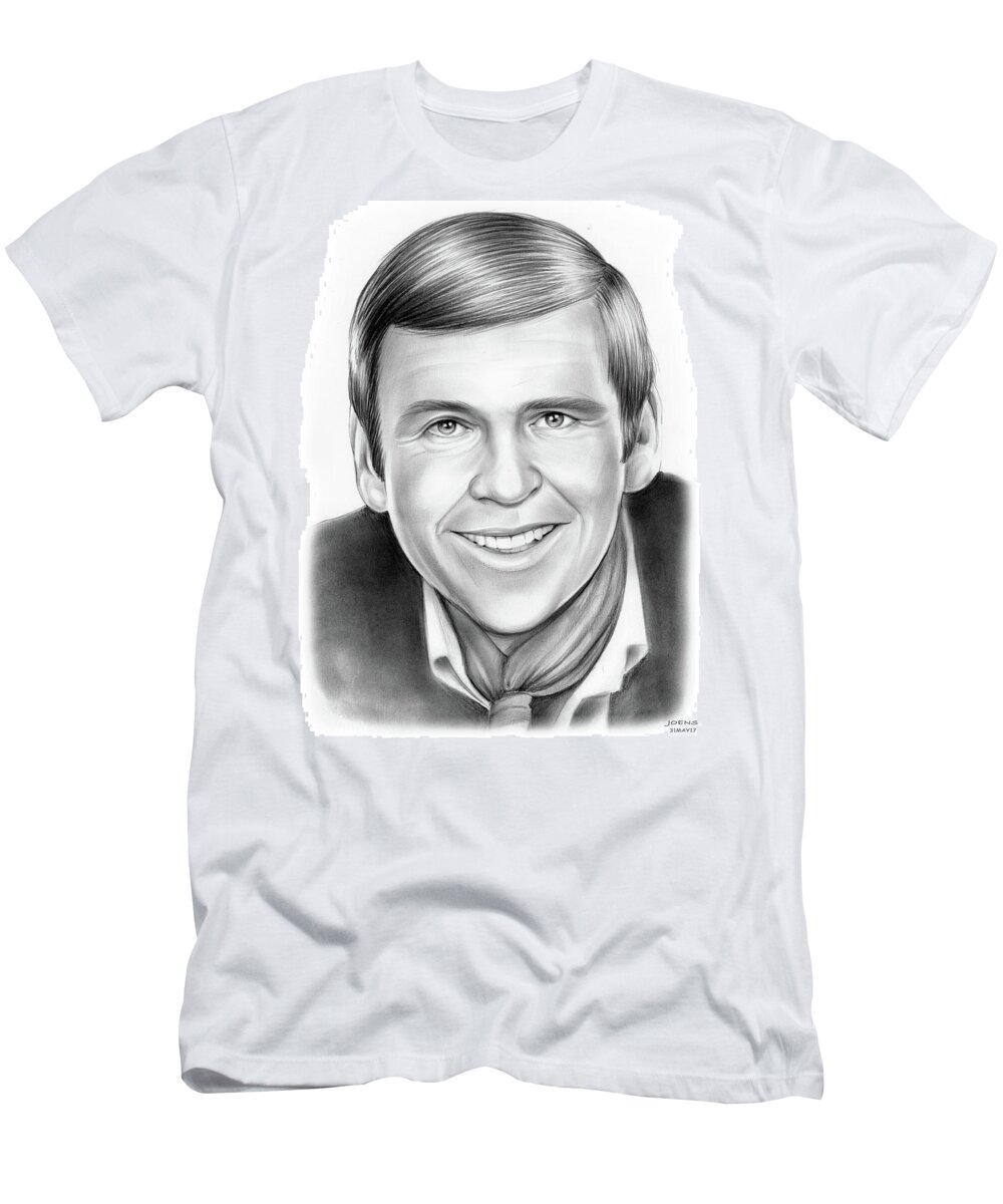 Paul Lynde T-Shirt featuring the drawing Paul Lynde by Greg Joens