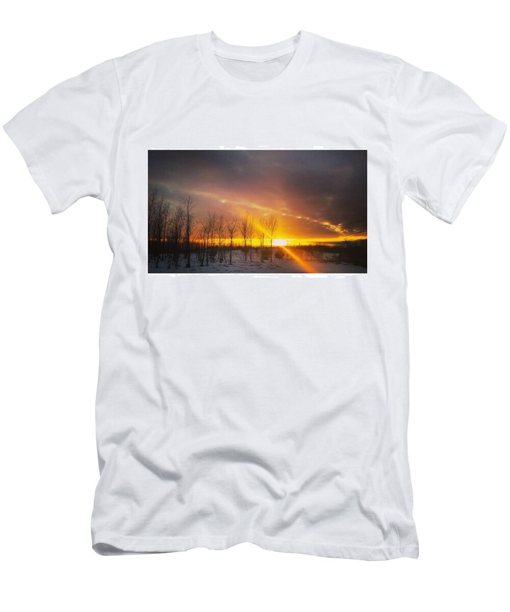 Beautiful T-Shirt featuring the photograph Love And Peace #1 by Mnwx Watcher