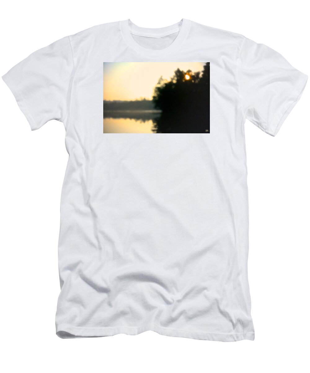 Pinhole Photography T-Shirt featuring the photograph Pinhole Sunset by John Meader