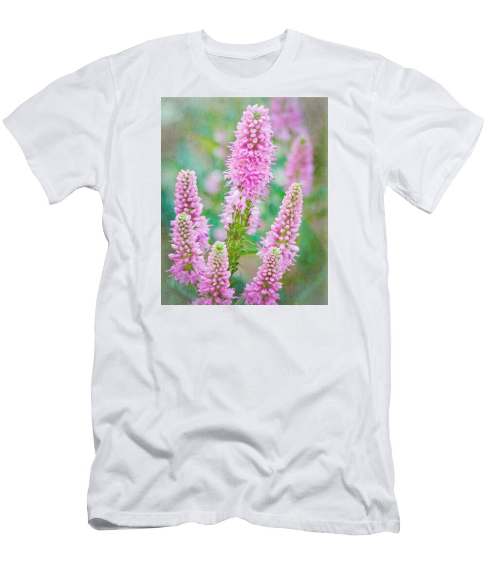 Magical T-Shirt featuring the photograph Pink Flowers by Kerri Farley