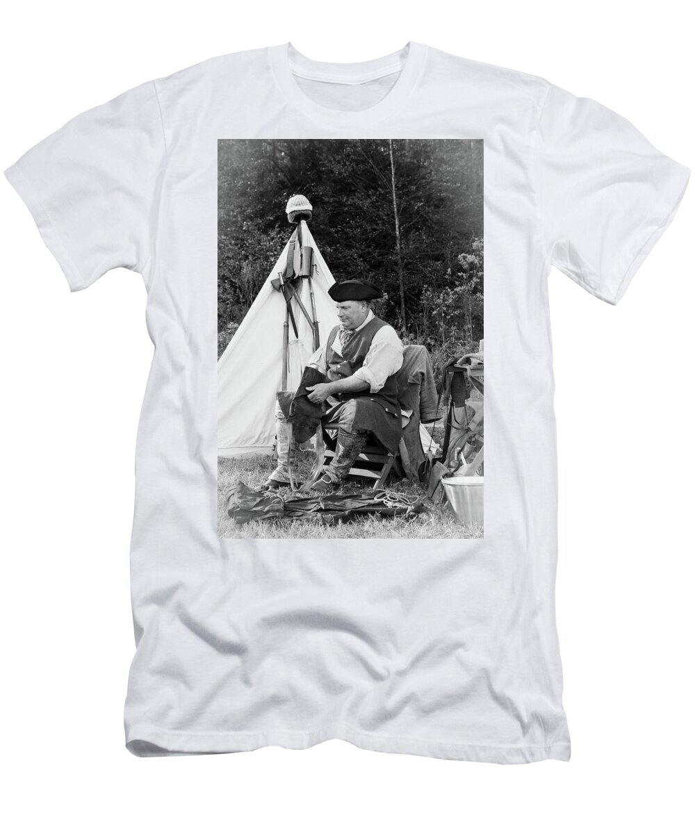 Pioneer Camp T-Shirt featuring the photograph Pioneer Life by Rich S