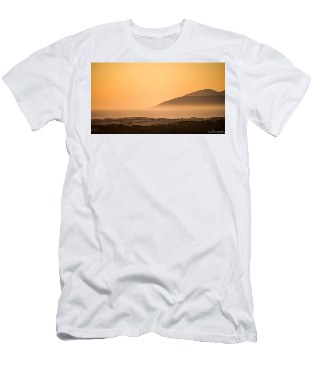 Ocean T-Shirt featuring the photograph Pismo Sunrise by Wendy Carrington
