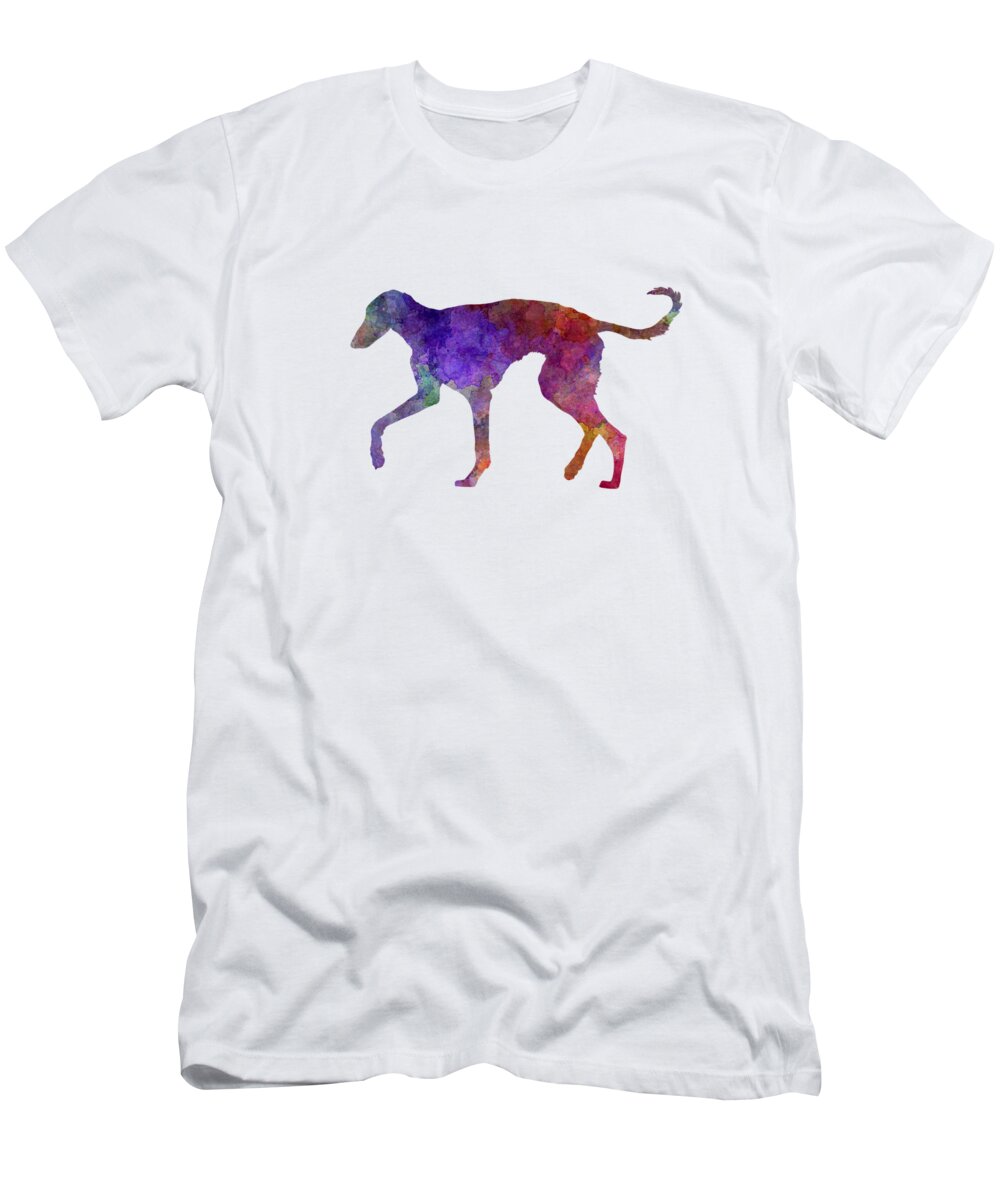 Polish Greyhound In Watercolor T Shirt For Sale By Pablo Romero