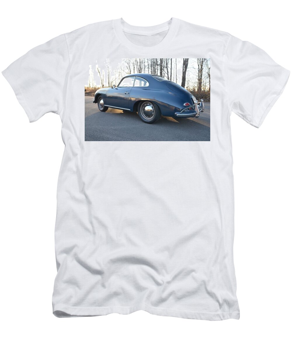 Porsche 356a T-Shirt featuring the photograph Porsche 356A by Jackie Russo