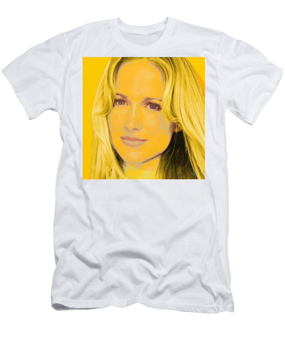 Victor Shelley T-Shirt featuring the digital art Portrait C1 by Victor Shelley