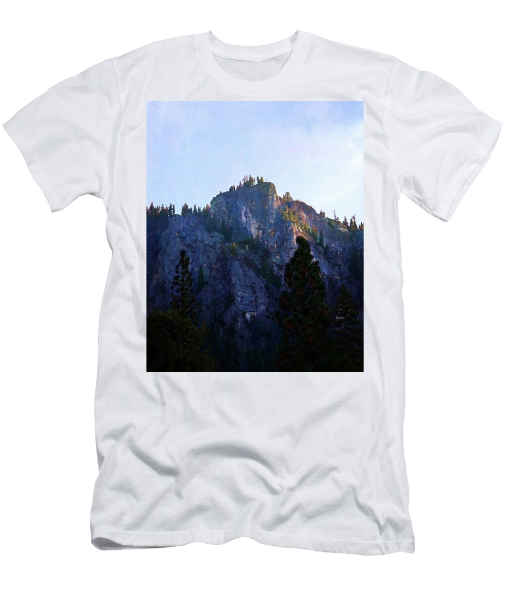 Promontory T-Shirt featuring the photograph Promontory by Timothy Bulone