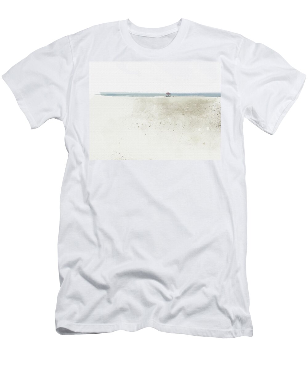 Abstract T-Shirt featuring the digital art Renourishment by Gina Harrison