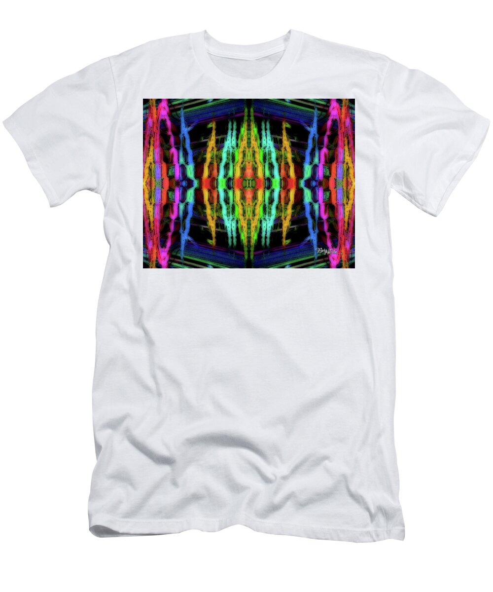 159 Of 200 T-Shirt featuring the photograph Rings of Fire Dopamine #159 by Barbara Tristan