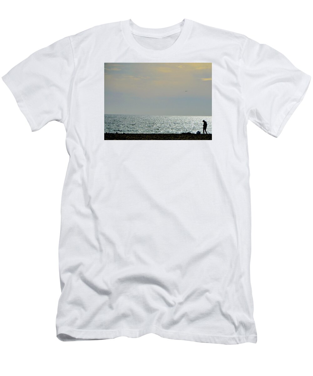 Beach T-Shirt featuring the photograph Rio Del Mar Series 23 by Antonia Citrino