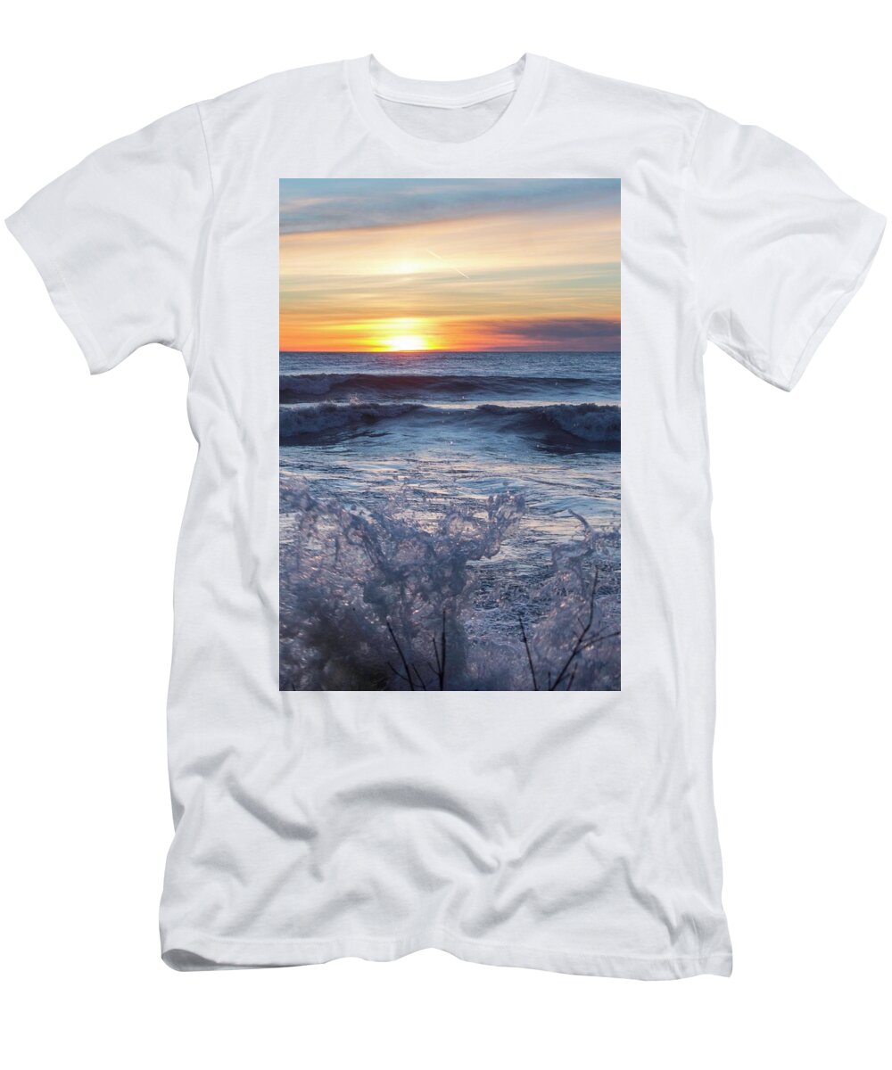 Lake T-Shirt featuring the photograph Rise by Terri Hart-Ellis