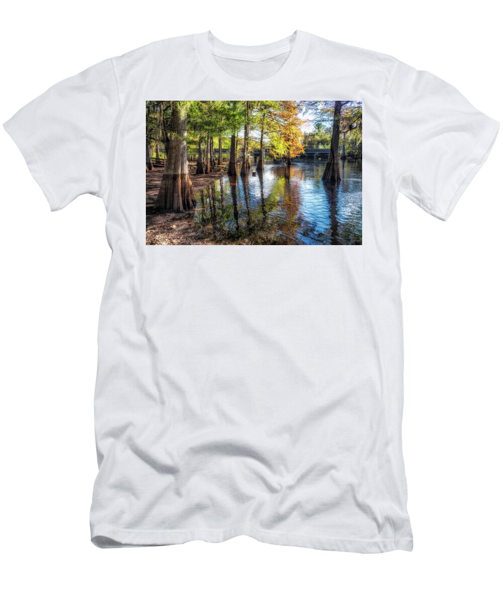 Withlacoochee River T-Shirt featuring the photograph River Eeriness by Joseph Desiderio