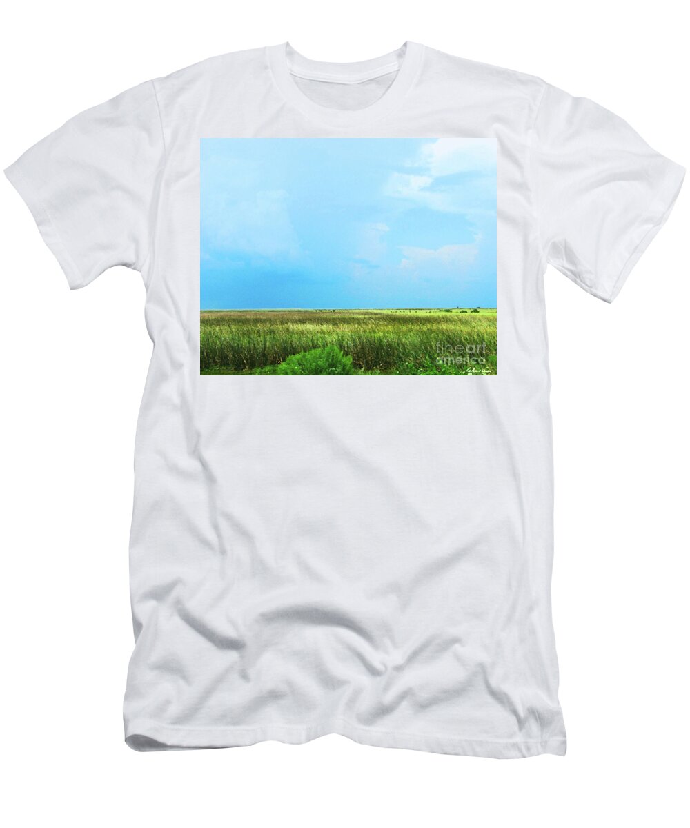 Wildlife Refuge T-Shirt featuring the photograph Rockefeller WMA by Lizi Beard-Ward