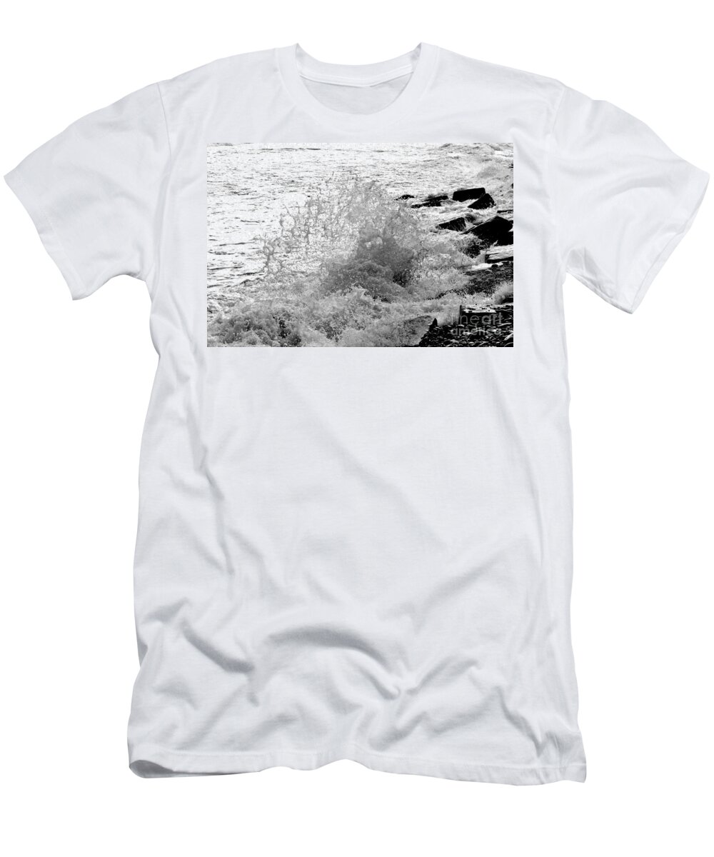 Ocean T-Shirt featuring the photograph Rogue Wave by Barbara S Nickerson
