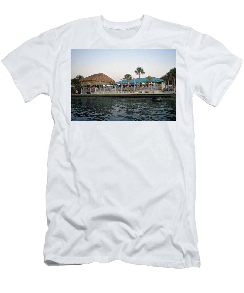 Sams T-Shirt featuring the photograph Sam's on the Gulf by Aimee L Maher ALM GALLERY