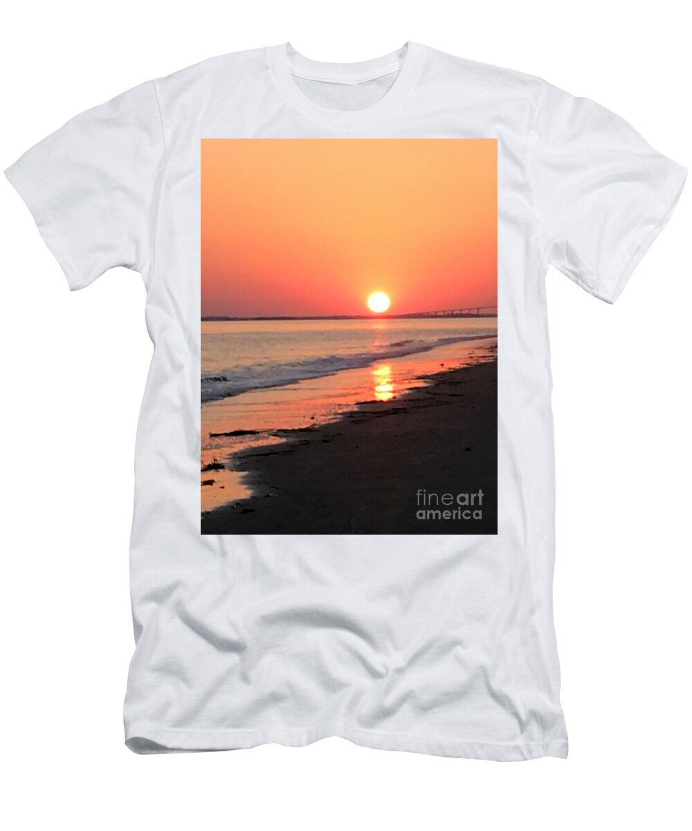 Beaches T-Shirt featuring the photograph Sea Breeze by Jan Gelders