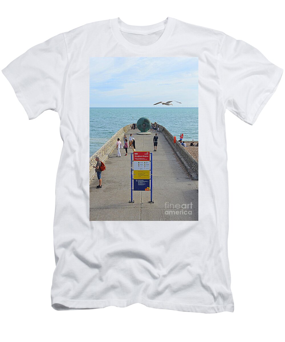 Seaside T-Shirt featuring the photograph Seaside by Andy Thompson