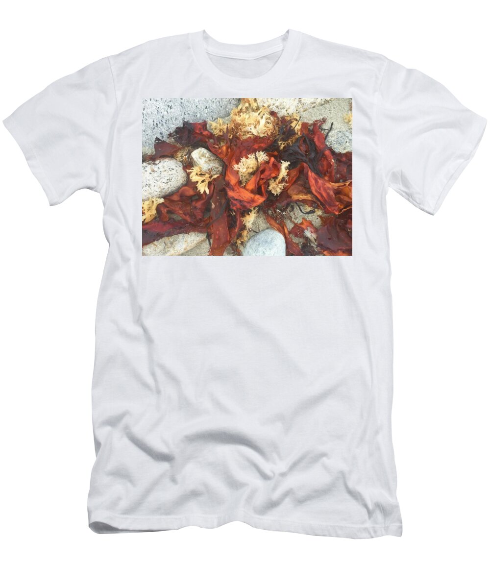 T-Shirt featuring the photograph Seaweed by Matt Cegelis