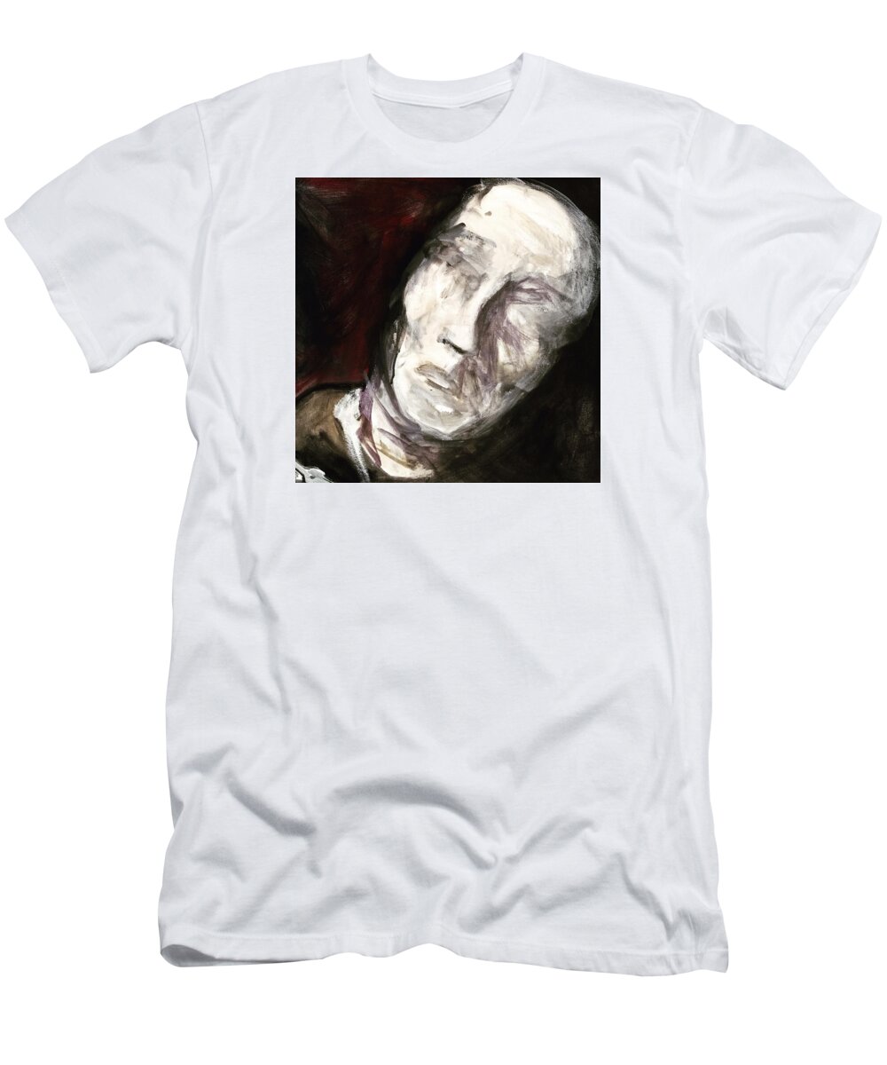 Blank T-Shirt featuring the painting See no Evil by Helen Syron