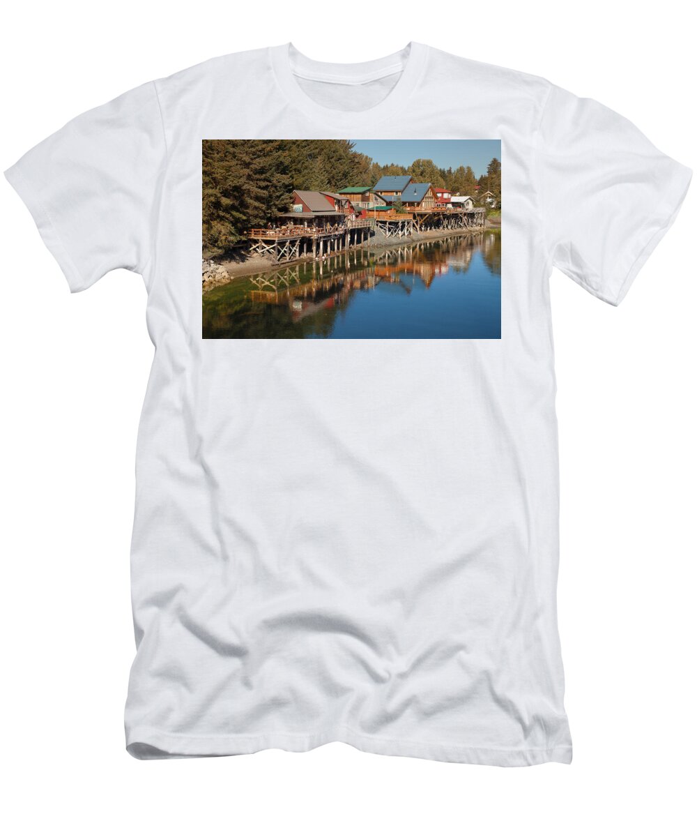 Alaska T-Shirt featuring the photograph Seldovia, Alaska by Scott Slone