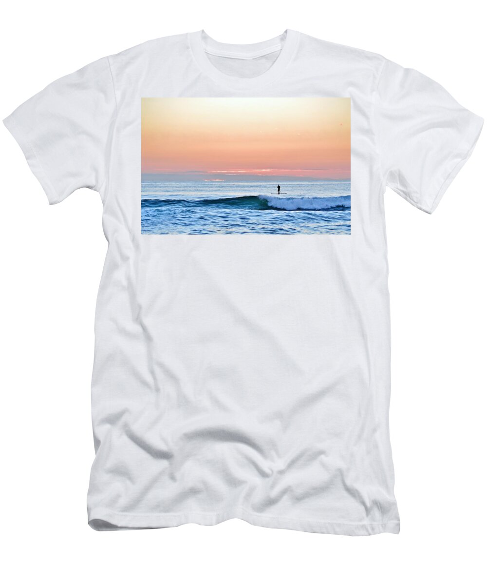 Gallery Row T-Shirt featuring the photograph September 14 Sunrise by Barbara Ann Bell