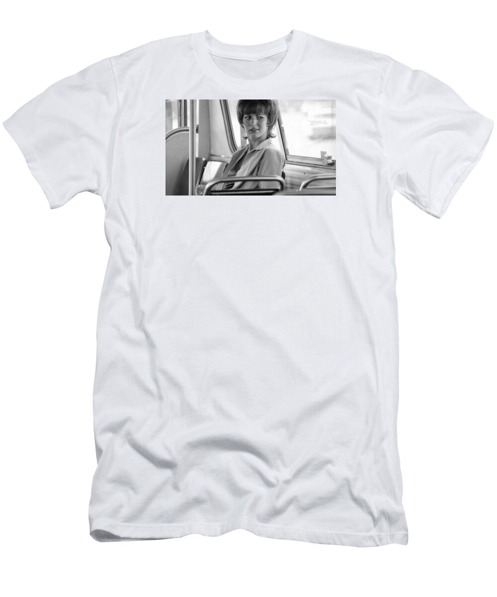 Actions T-Shirt featuring the photograph Seriously? by Mike Evangelist