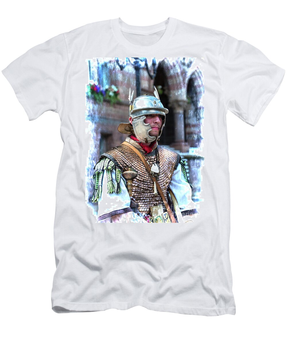Architecture T-Shirt featuring the photograph Serving the Emperor in Rome by Brenda Kean