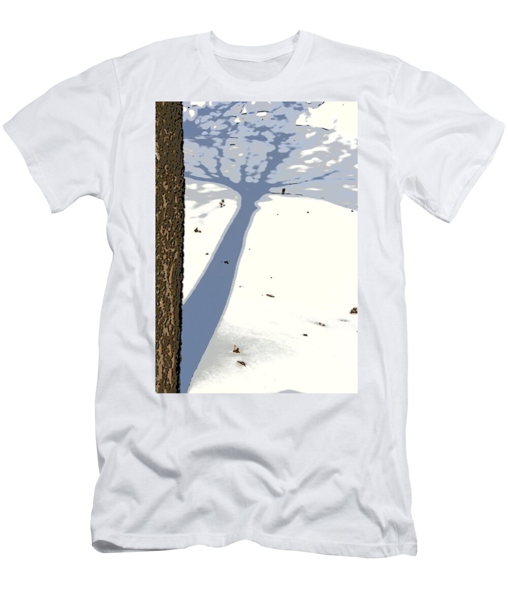 Shadow T-Shirt featuring the photograph Shadow by Julie Lueders 